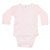 Front - Babybugz Baby Kimono Long-Sleeved Bodysuit