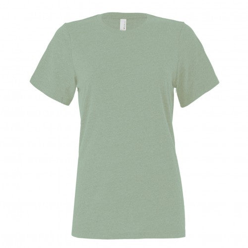 Front - Bella + Canvas Womens/Ladies Heather T-Shirt