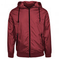 Front - Build Your Brand Mens Wind Runner Jacket