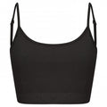 Front - Skinni Fit Womens/Ladies Fashion Sustainable Adjustable Strap Crop Top