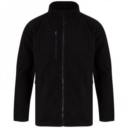Front - Henbury Unisex Adult Recycled Polyester Fleece Jacket