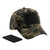 Front - Beechfield Unisex Adult Camo Removable Patch Baseball Cap