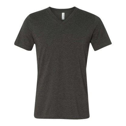 Front - Bella + Canvas Unisex Adult Heather CVC T-Shirt