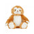 Front - Mumbles Printme Sloth Teddy Bear