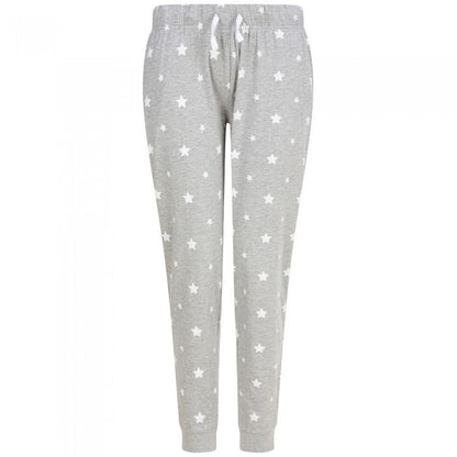 Front - SF Womens/Ladies Stars Lounge Pants