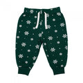 Front - Larkwood Baby Snowflake Lounge Pants