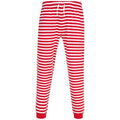 Front - SF Unisex Adult Striped Lounge Pants