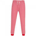 Front - SF Unisex Adult Striped Lounge Pants