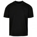 Front - Build Your Brand Mens Plain Ultra Heavyweight T-Shirt