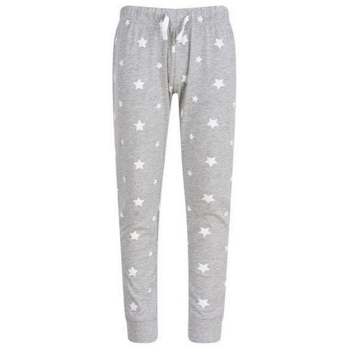 Front - Girls Cotton Dotted Pyjama Bottoms (Pack Of 2)