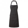 Front - Premier Unisex Adult Annex Oxford Faux Leather Bibbed Full Apron