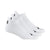 Front - Adidas Mens Ankle Socks (Pack of 3)