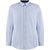 Front - Kustom Kit Mens Premium Contrast Oxford Tailored Long-Sleeved Shirt