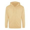 Front - Awdis Mens Full Zip Hoodie