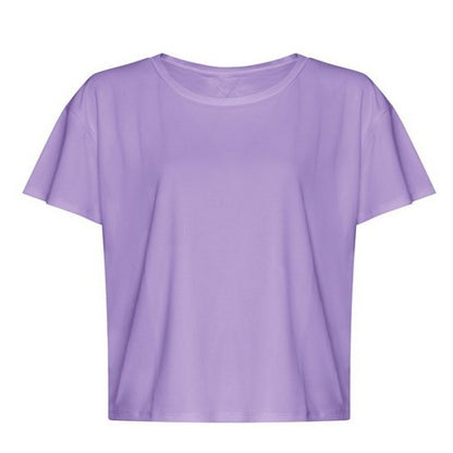 Front - Awdis Womens/Ladies Open Back T-Shirt