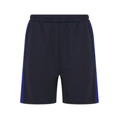 Front - Finden & Hales Mens Knitted Pocket Shorts