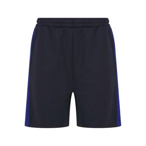 Front - Finden & Hales Mens Knitted Pocket Shorts