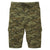 Front - Wombat Mens Camo Cargo Shorts