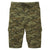 Front - Wombat Mens Camo Cargo Shorts