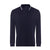 Front - Awdis Mens Tipped Long-Sleeved Polo Shirt