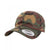 Front - Flexfit Yupoong Camo Baseball Cap