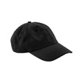 Front - Beechfield Unisex Adult 6 Panel Organic Cotton Baseball Cap