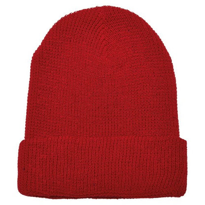 Front - Flexfit Unisex Adult Knitted Waffle Beanie