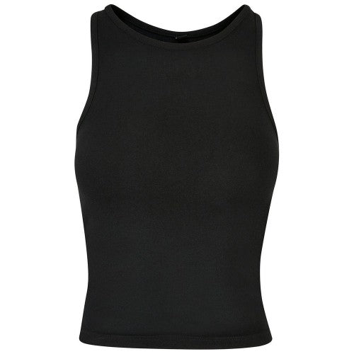 Front - Build Your Brand Womens/Ladies Racerback Tank Top