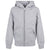 Front - Build Your Brand Childrens/Kids Basic Organic Full Zip Hoodie