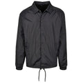 Front - Build Your Brand Mens Coach Jacket
