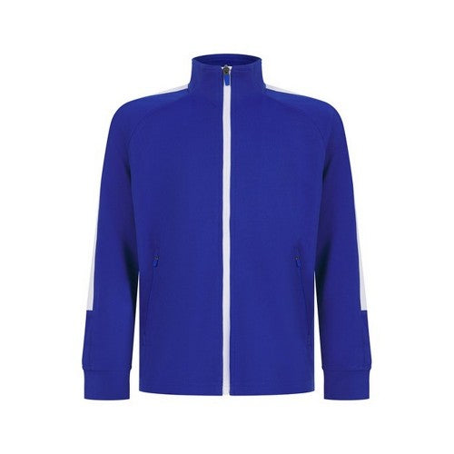 Front - Finden & Hales Childrens/Kids Knitted Track Top