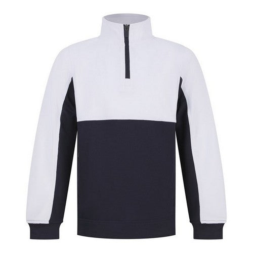 Front - Finden & Hales Childrens/Kids Contrast Panel Track Top