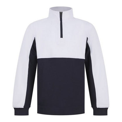 Front - Finden & Hales Childrens/Kids Contrast Panel Track Top