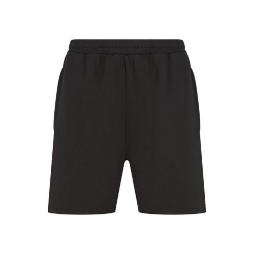 Front - Finden & Hales Childrens/Kids Knitted Sweat Shorts