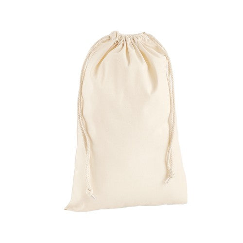 Front - Westford Mill Premium Cotton Stuff Bag