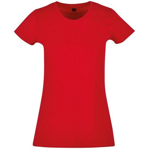 Front - Build Your Brand Womens/Ladies Basic T-Shirt
