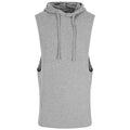 Front - AWDis Cool Mens Urban Sleeveless Hoodie