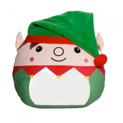 Front - Mumbles Squidgy Elf Christmas Plush Toy