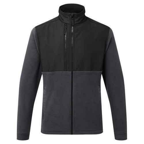 Front - Portwest Mens WX2 Fleece Jacket