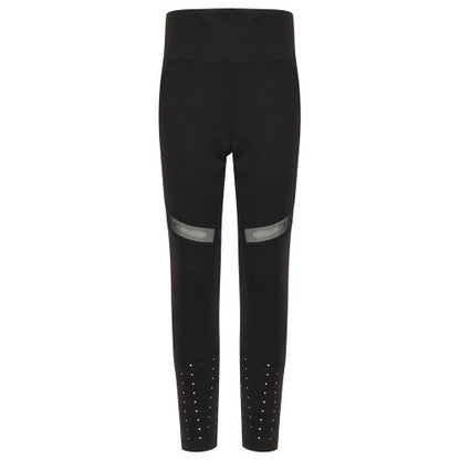 Front - Tombo Girls Panelled Leggings