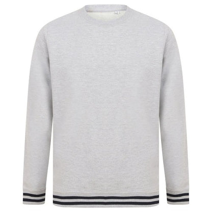 Front - Front Row Unisex Adult Striped Sweatshirt