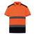 Front - Yoko Mens Two Tone Hi-Vis Polo Shirt