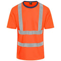 Front - PRORTX Mens Hi-Vis T-Shirt