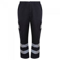 Front - PRORTX Mens Hi-Vis Cargo Trousers