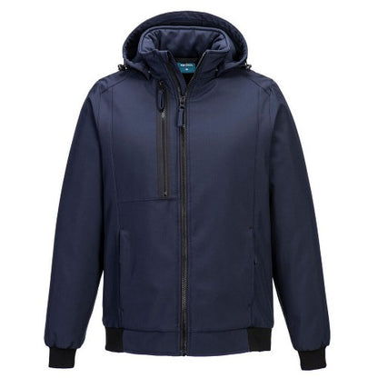 Front - Portwest Unisex Adult Padded 2 Layer Soft Shell Jacket
