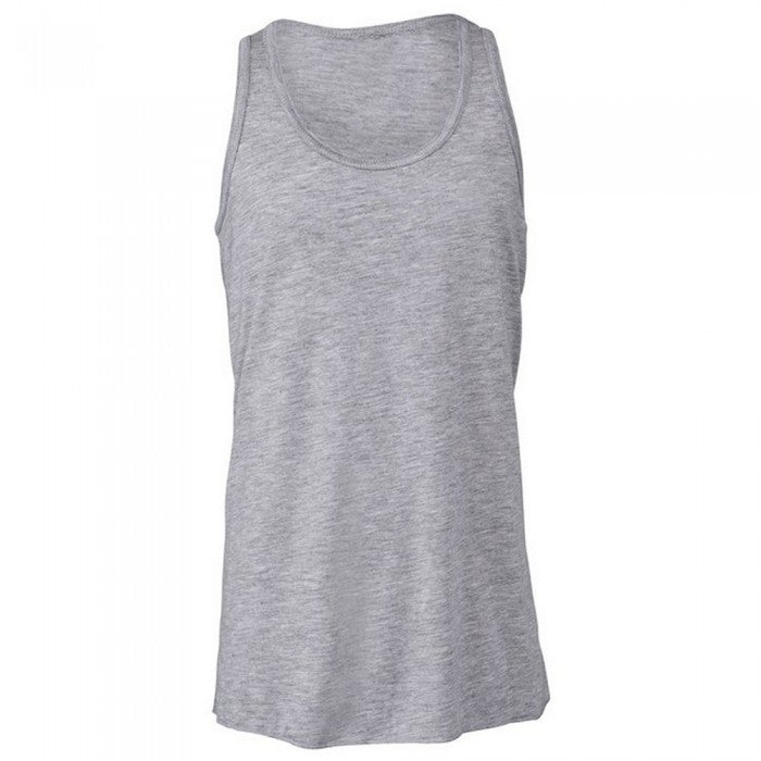 Front - Bella + Canvas Girls Racerback Tank Top