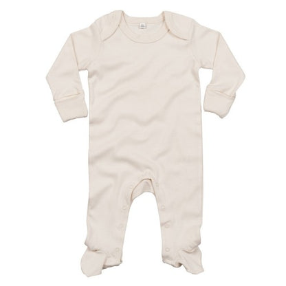 Front - Babybugz Baby Envelope Organic Sleepsuit