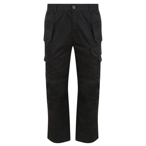 Front - PRORTX Mens Tradesman Cargo Trousers