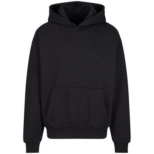 Front - Build Your Brand Mens Oversized Hoodie