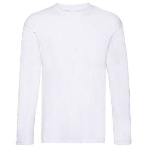 Front - Fruit of the Loom Mens Original Long-Sleeved T-Shirt